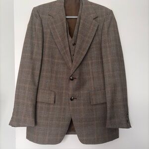 Vintage Grodin’s Saint Andre’ sport jacket and vest or waistcoat